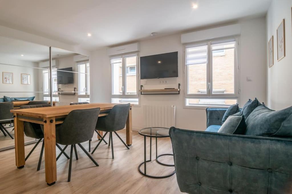 F2 Hypercentre - Proche Gare - Wifi Gratuite Appartement Le Havre Buitenkant foto